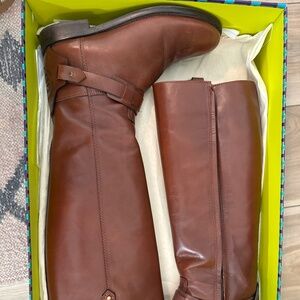 Tory Burch Derby Riding Boot- size 7.5 like new, worn twice
